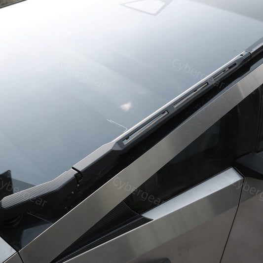 [Carbon Fiber Pattern ABS] Wiper Protection Trim Cover For Cybertruck
